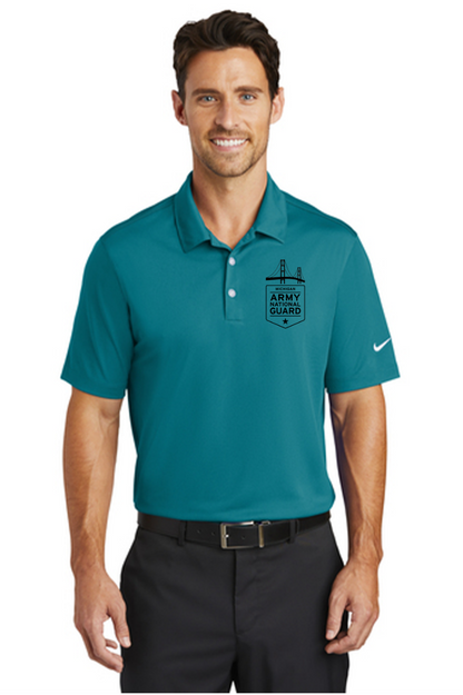 Nike Dri-FIT Vertical Mesh Polo Printed