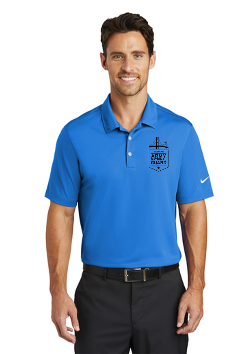 Nike Dri-FIT Vertical Mesh Polo Printed